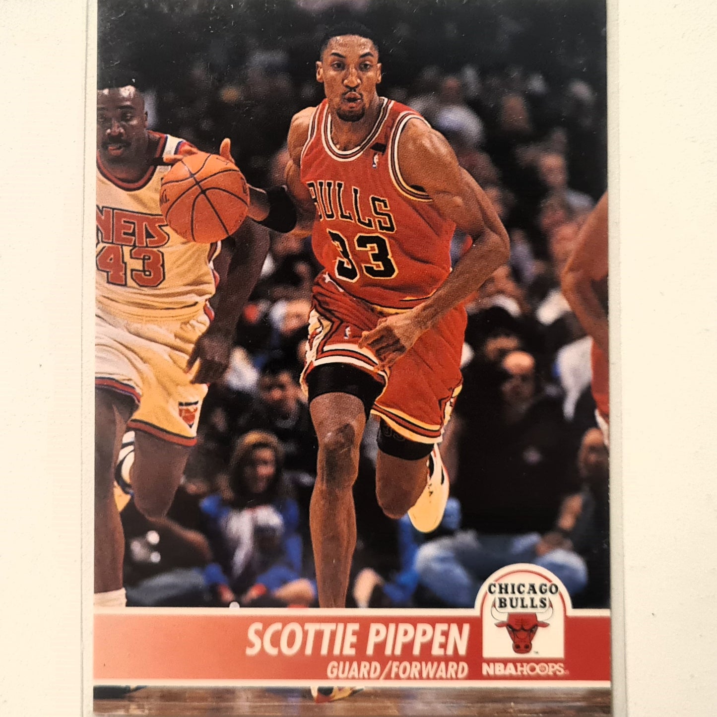 Scottie Pippen 1994 Skybox NBA Hoops #30 NBA Basketball Chicago Bulls Excellent Sleeved