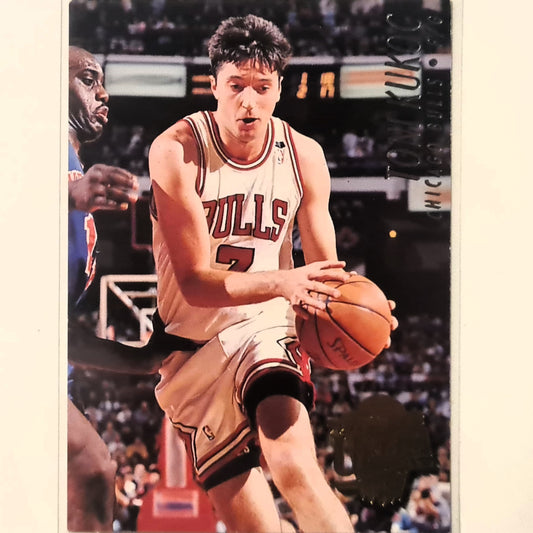 Toni Kukoc 1994 Fleer Ultra 94-95 #27 NBA Basketball Chicago Bulls good Sleeved