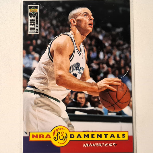 Jason Kidd 1996 Upper-Deck Fundamentals #171 NBA Basketball Dallas Mavericks Excellent Sleeved