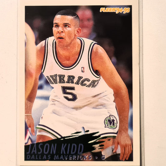 Jason Kidd 1995 Fleer 94-95 #268 NBA Basketball Dallas Mavericks Excellent Sleeved