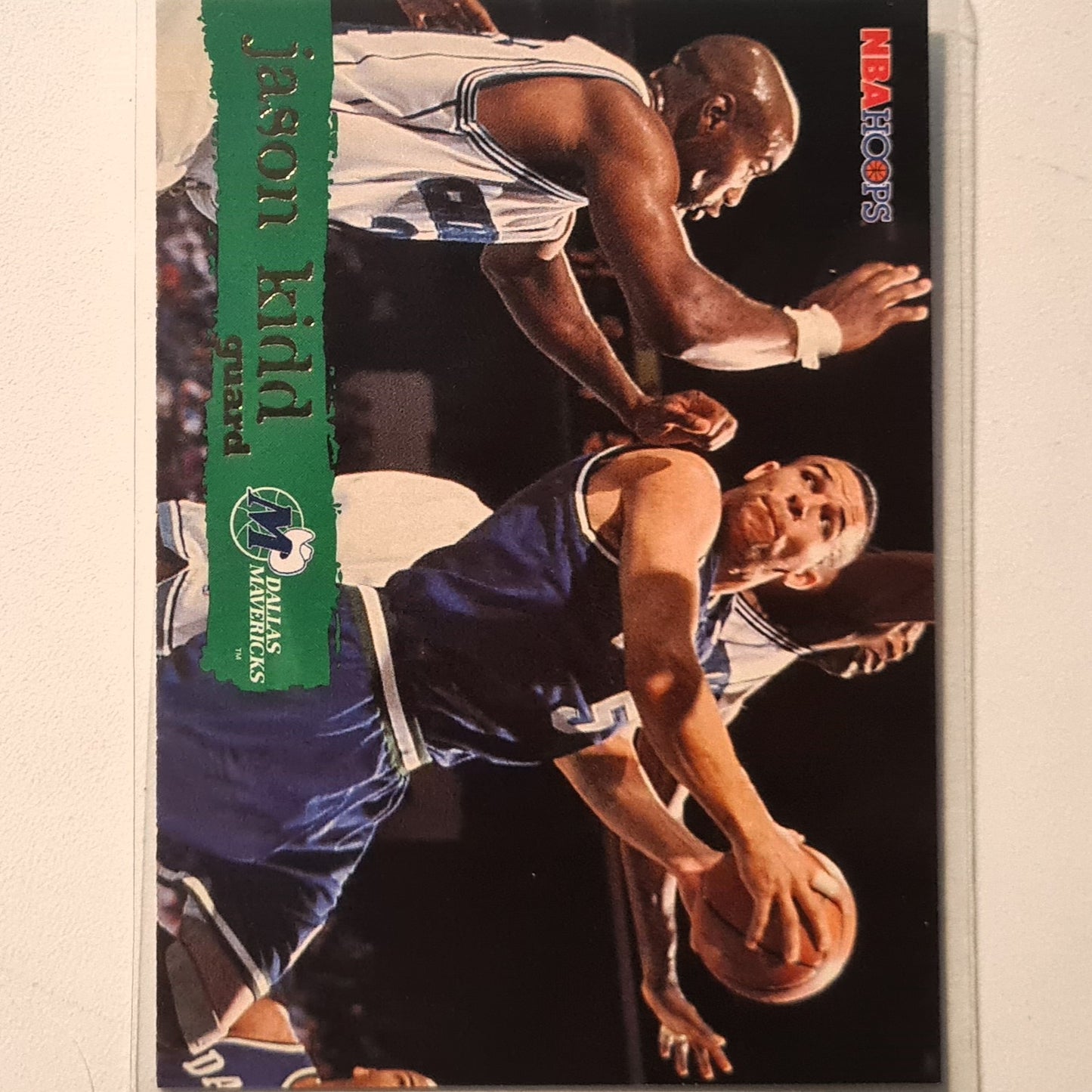 Jason Kidd 1995 Skybox NBA Hoops #35 NBA Basketball Dallas Mavericks Excellent Sleeved