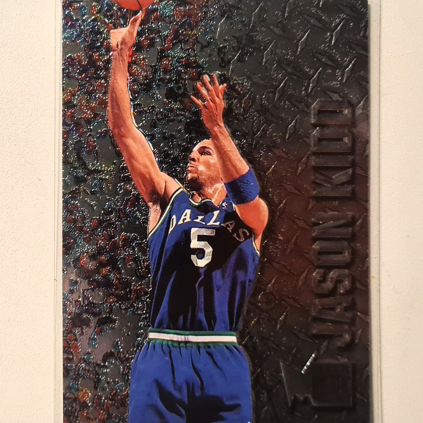 Jason Kidd 1996 Fleer Metal 96-97 #22 NBA Basketball Dallas Mavericks Excellent Sleeved