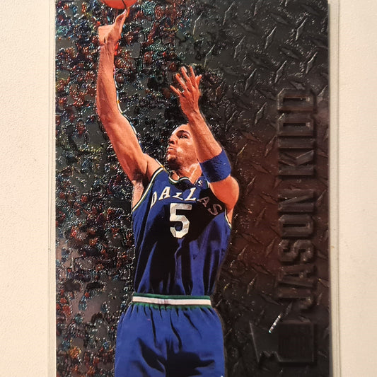 Jason Kidd 1996 Fleer Metal 96-97 #22 NBA Basketball Dallas Mavericks Excellent Sleeved