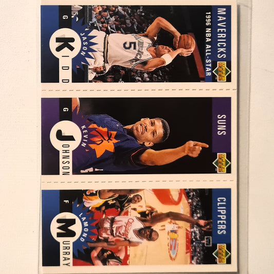 Jason Kidd kevin johnson lammond murray 1996 upper-Deck M37 M64 M18 Mini's Basketball Dallas Mavericks Excellent Sleeved