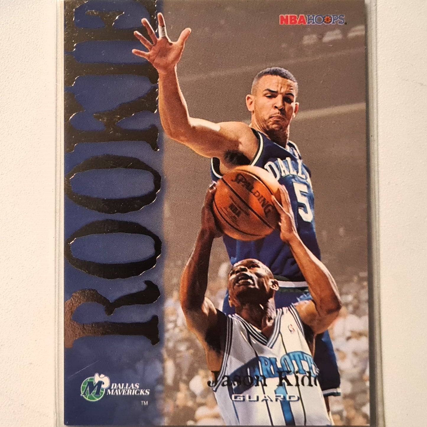 Jason Kidd 1995 Topps 1994 Skybox NBA Hoops Rookie RC #317 NBA Basketball Dallas Mavericks Excellent Sleeved