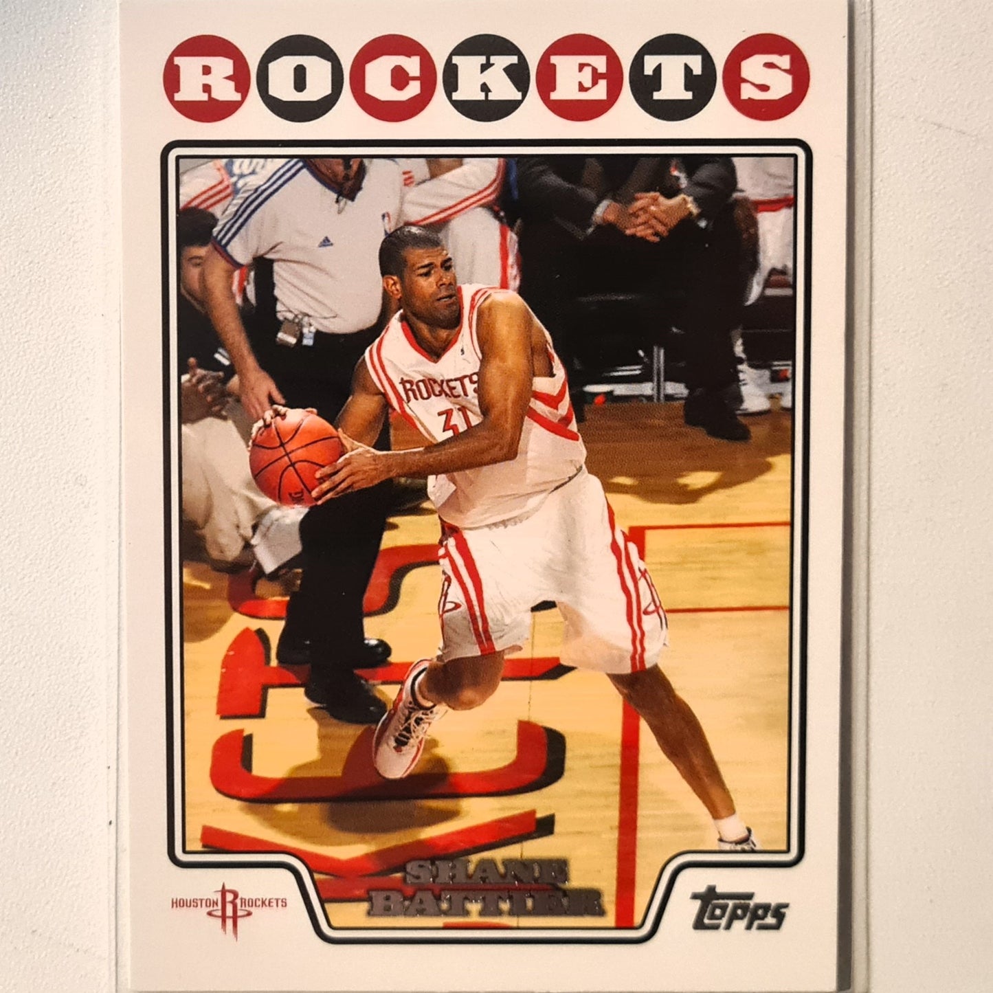 Shane Battier 2008 Topps #159 NBA Basketball Houston Rockets Excellent Sleeved