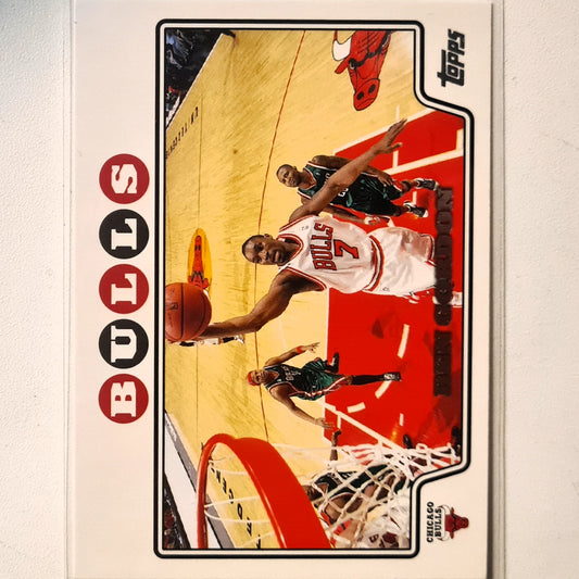 Ben Gordon 2008 Topps #7 NBA Basketball Chicago Bulls Excellent Sleeved