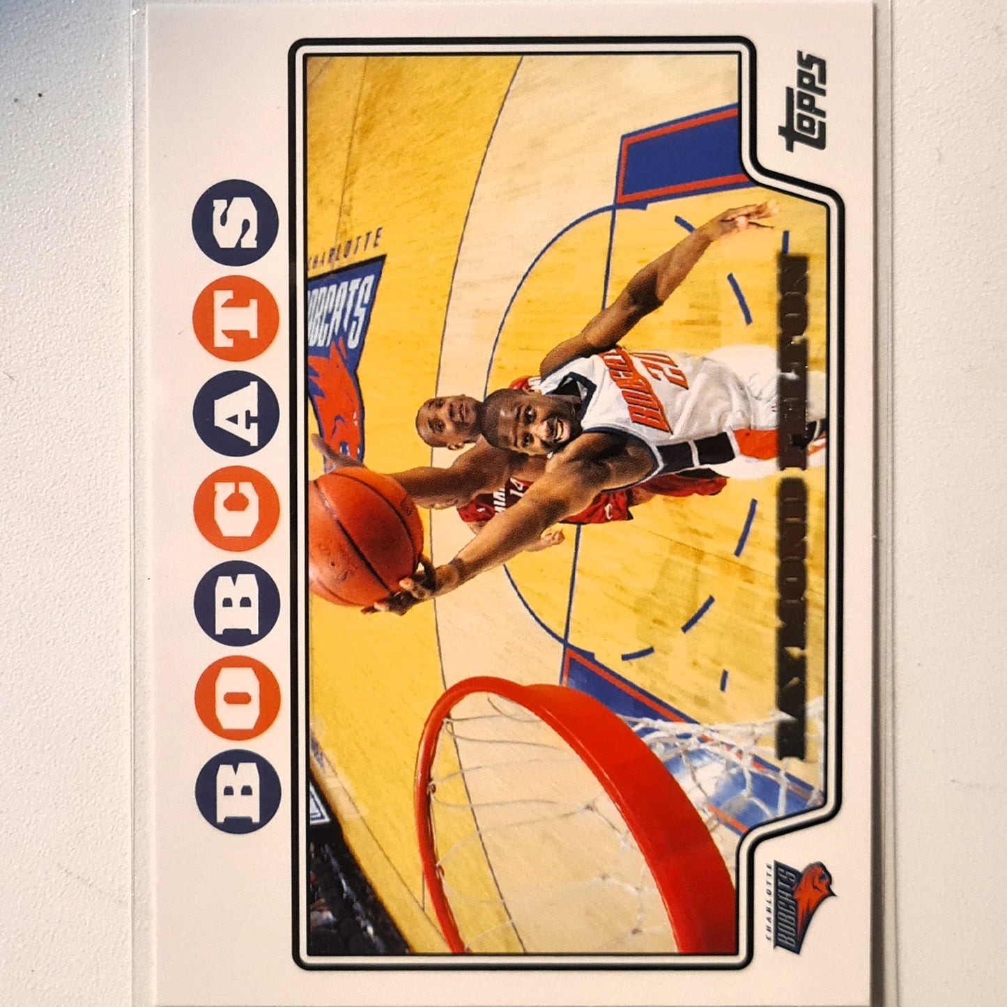 Raymond Felton 2008 Topps #26 NBA Basketball Charlotte Bobcats Excellent Sleeved