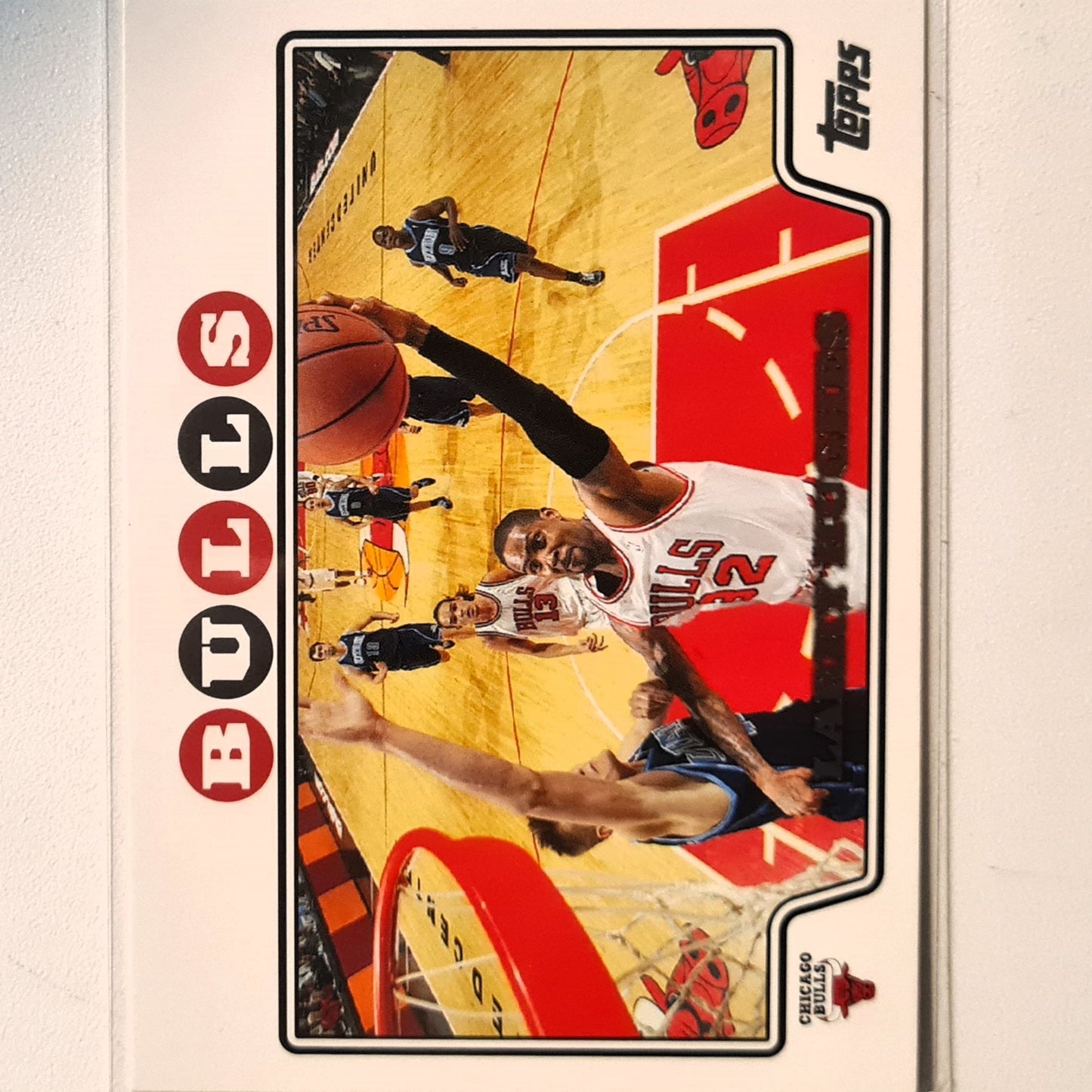 Larry Hughes 2008 Topps #157 NBA Basketball Chicago Bulls Excellent Sleeved