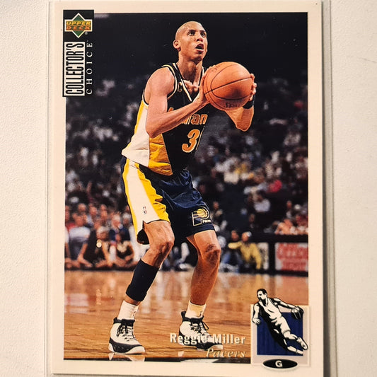 Reggie Miller 1994 Upper-Deck Collectors Choice #31 NBA Basketball Indiana Pacers Excellent Sleeved