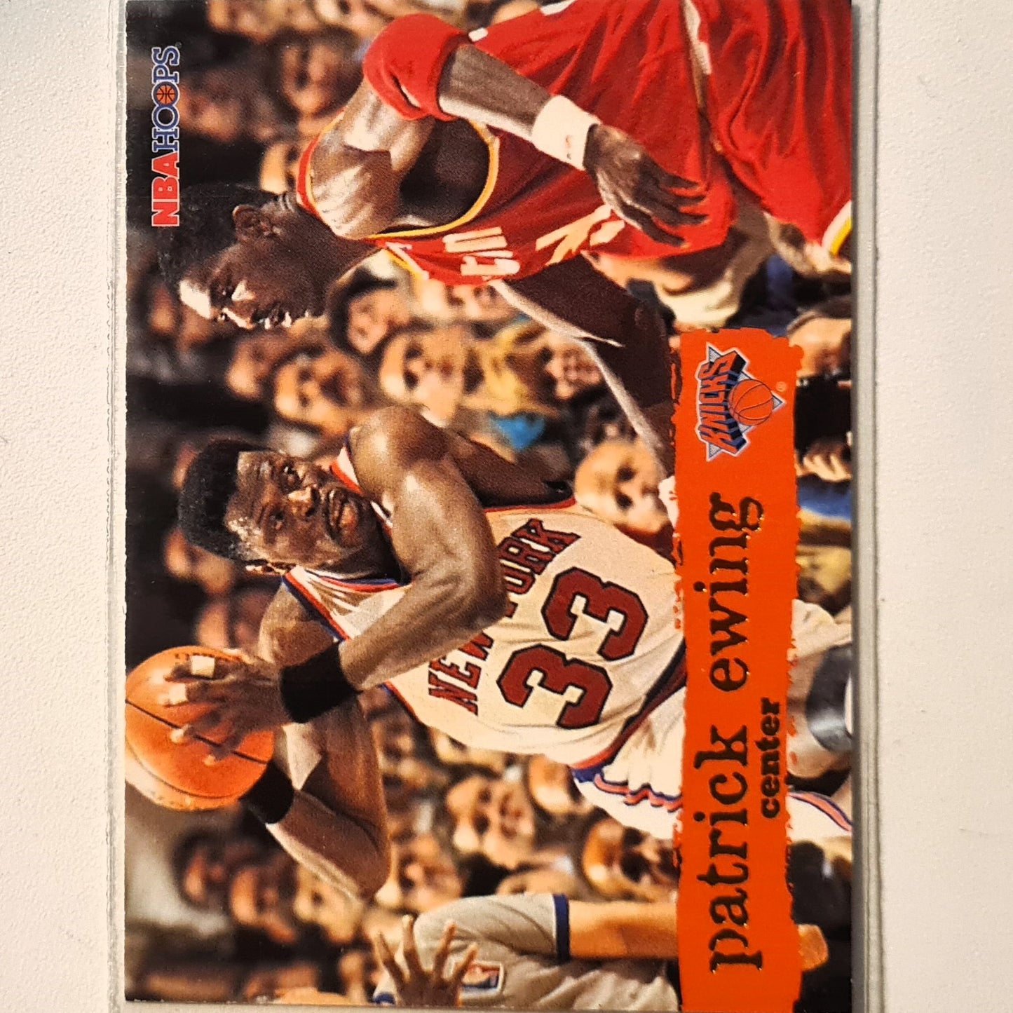 Patrick Ewing 1995 Skybox NBA Hoops #107 NBA Basketball New York Knicks Excellent sleeved