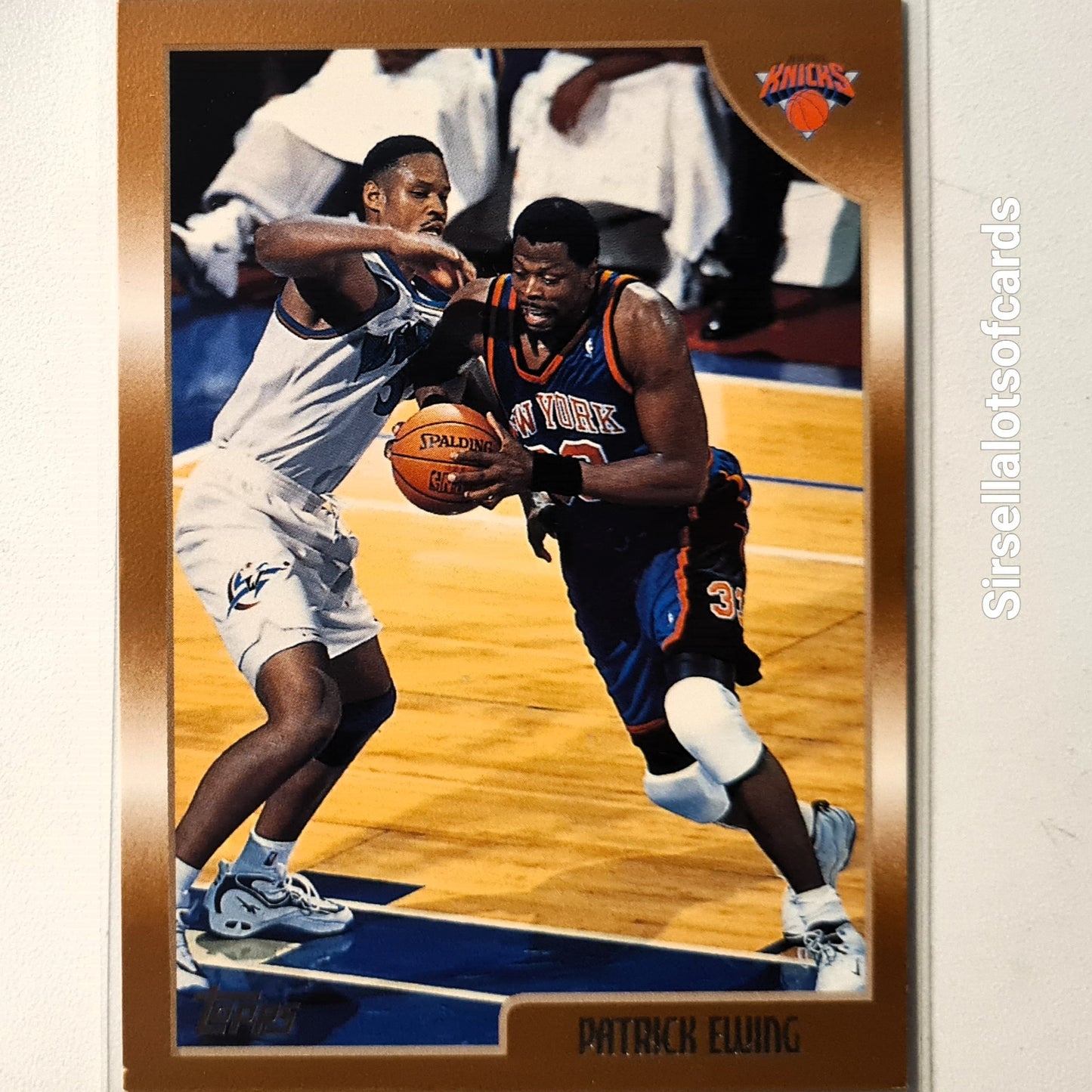 Patrick Ewing 1998 Topps #40 NBA Basketball New York Knicks very good sleeved