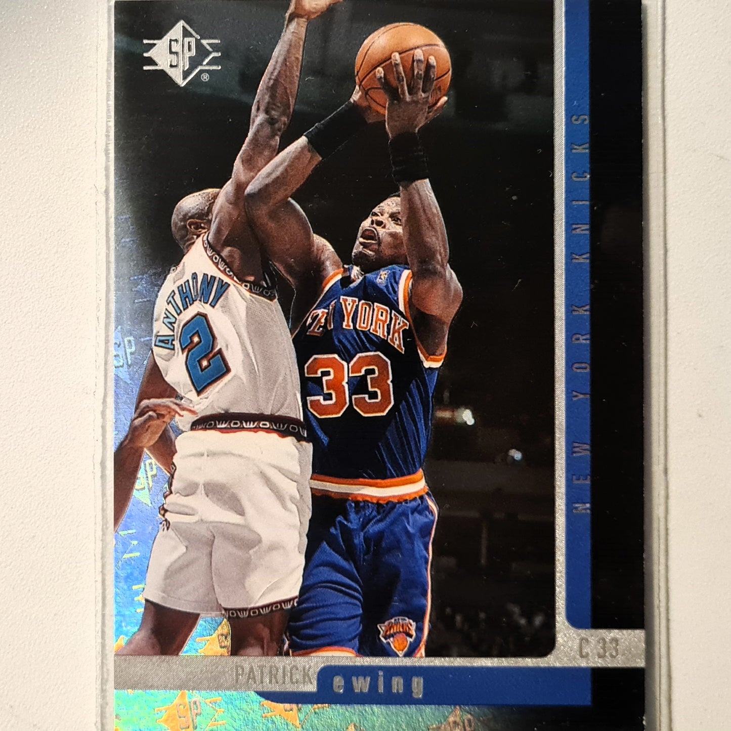 Patrick Ewing 1997 Upper-Deck SP #73 NBA Basketball New York Knicks very good Sleeved