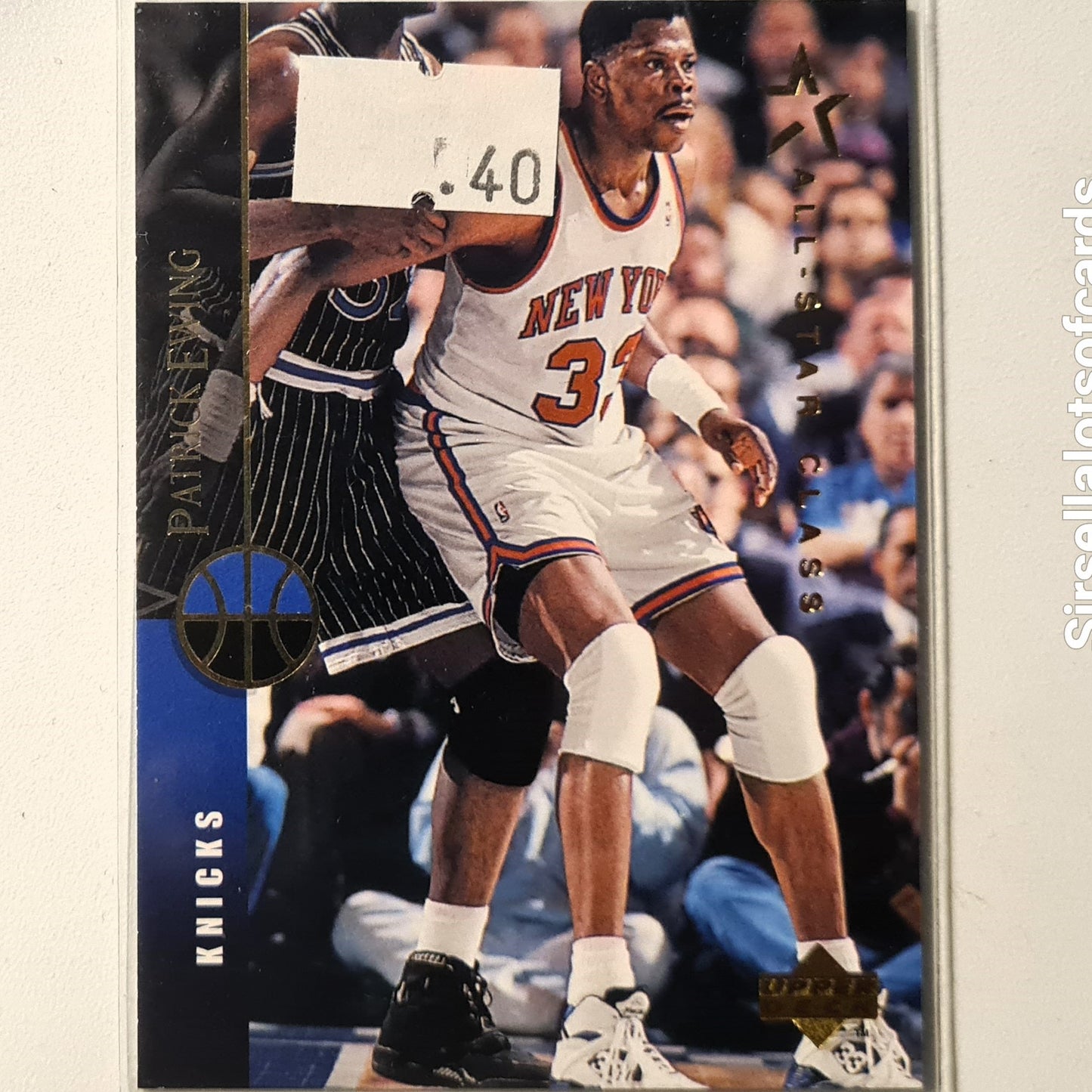 Patrick Ewing 1994 Upper-Deck Collectors Choice all-star class  #119 NBA Basketball New York Knicks Excellent Sleeved