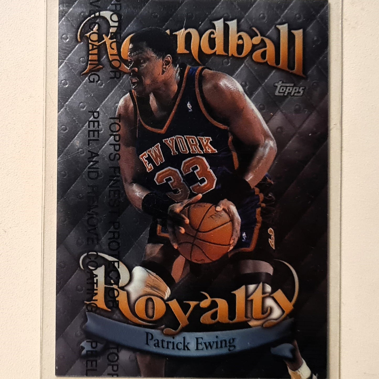 Patrick Ewing 1996 Topps Roundball Royalty R17 NBA Basketball New York Knicks Excellent Sleeved