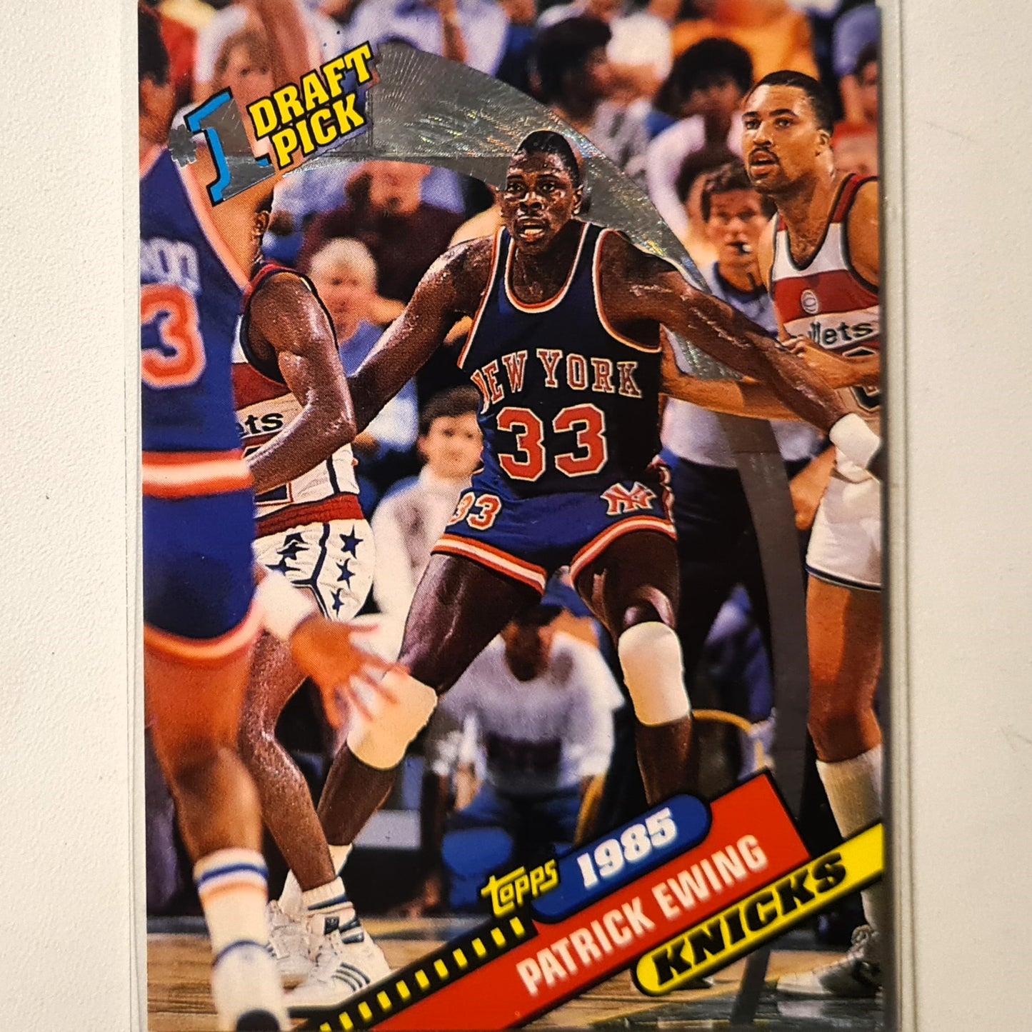 Patrick Ewing 1993 Topps Archives #1 Draft pick 1985  #5 NBA Basketball New York Knicks Excellent Sleeved