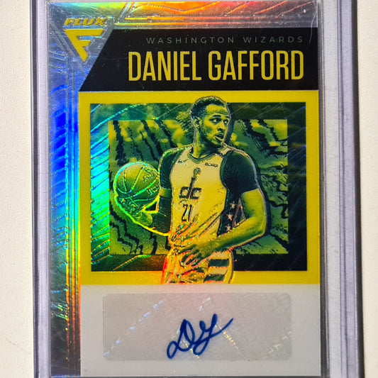 Daniel Gafford 2020-21 Panini Flux Auto signature FLS-DSG NBA Basketball Washington Wizards Excellent Sleeved