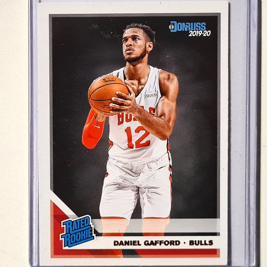 Daniel Gafford 2019-20 Panini Donruss Rated Rookie RC #236 NBA Basketball Chicago Bulls Excellent Sleeved