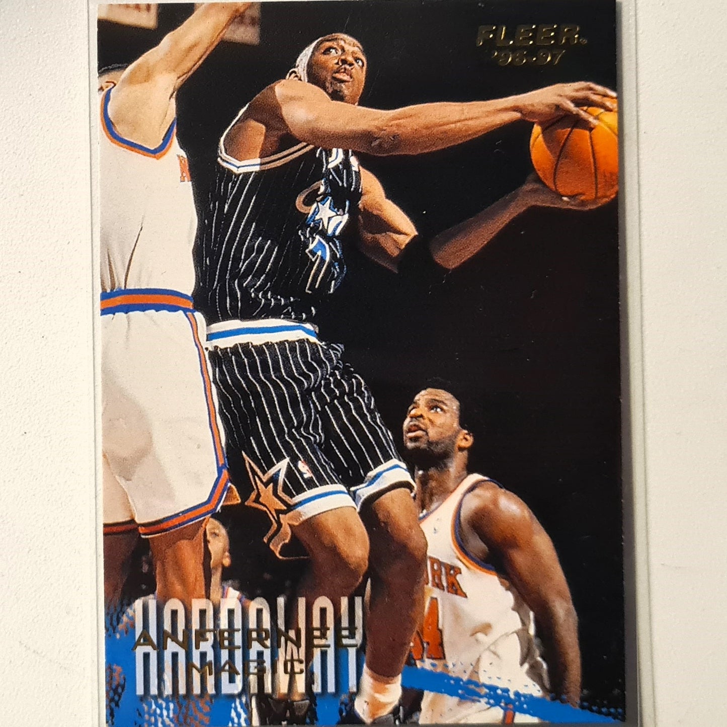 Anfernee Hardaway 1996 Fleer 96-97 #78 NBA Basketball Orlando Magic Excellent Sleeved