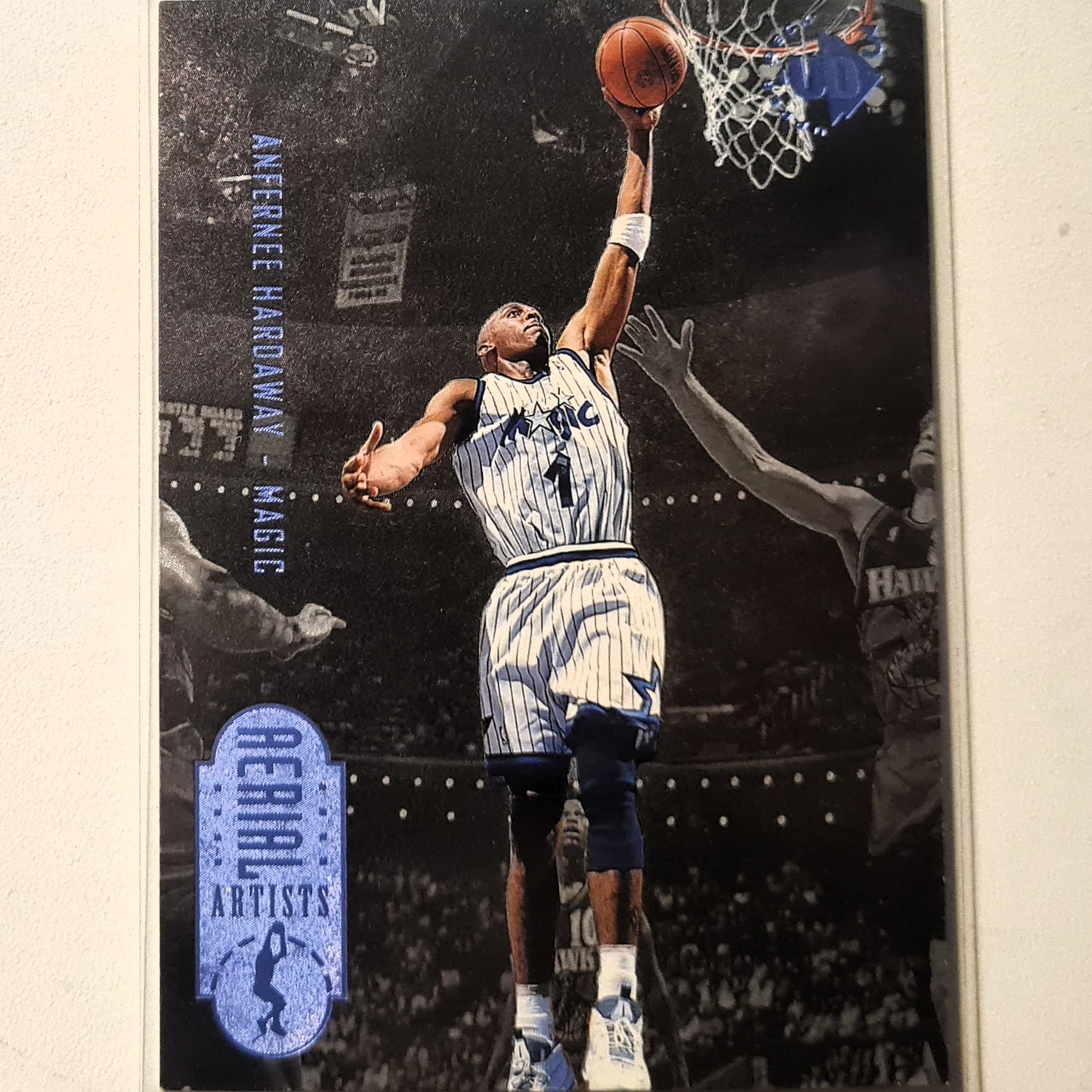 Anfernee Hardaway 1997 Upper-Deck UD3 Ariel artists #44 NBA Basketball Orlando Magic Excellent Sleeved