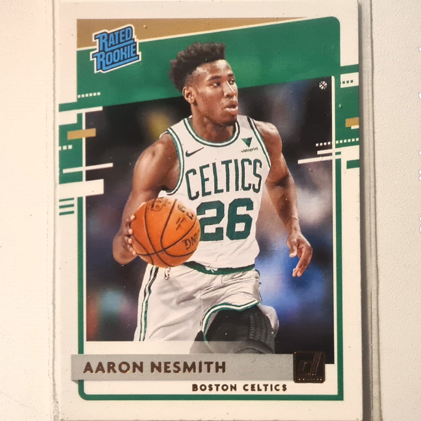 Aaron Nesmith 2020-21 Panini Donruss Rated Rookie RC #232 NBA Basketball Boston Celtics Excellent Sleeved