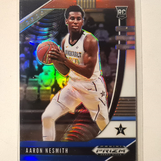 Aaron Nesmith 2020-21 Panini Prizm Draft picks red white blue Rookie RC #15 NBA Basketball Boston Celtics Vanderbilt Excellent Sleeved