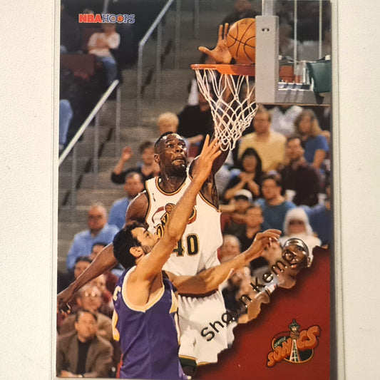 Shawn Kemp 1996 Skybox NBA Hoops #147 NBA Basketball Seattle Super Sonics Excellent Sleeved