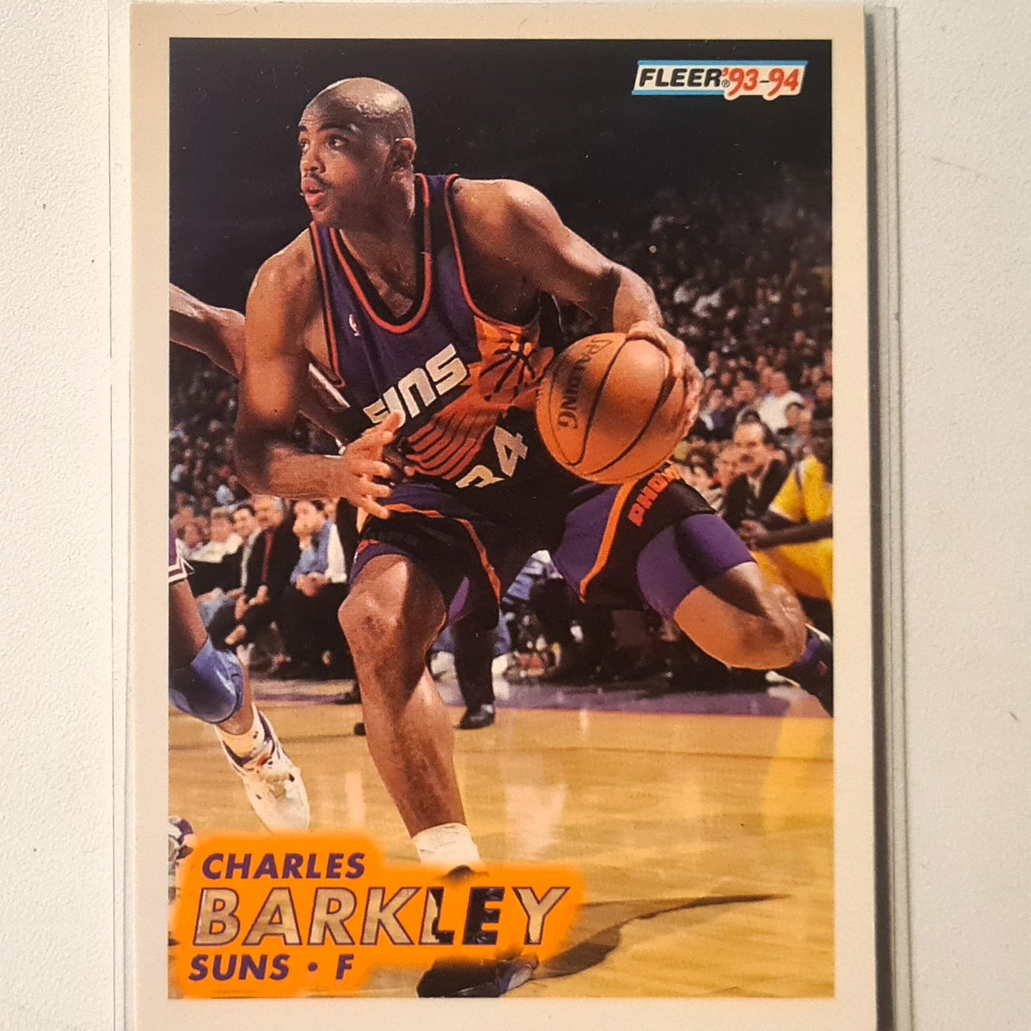 Charles Barkley 1993 Fleer 93-94 #163 NBA Basketball Phoenix Suns excellent Sleeved