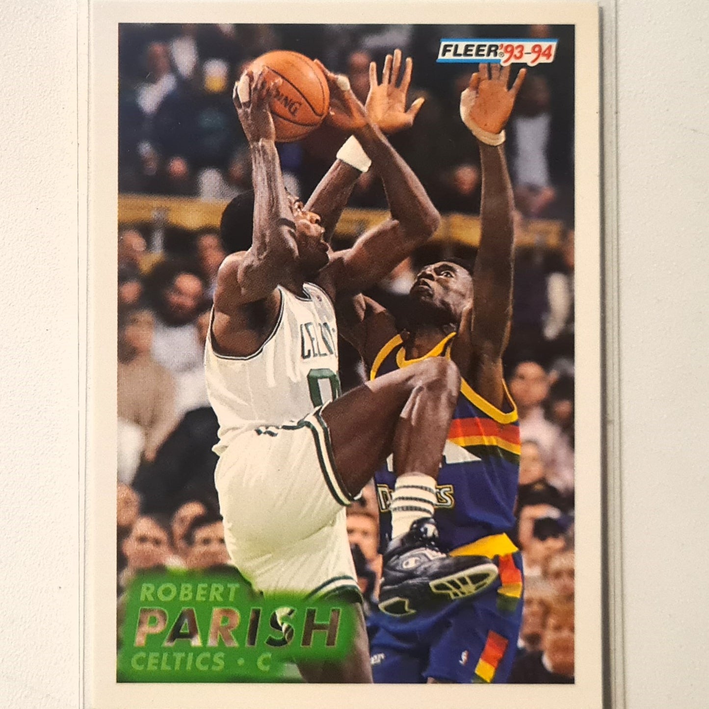 Robert Parish 1993 Fleer 93-94 #16 NBA Basketball Boston Celtics excellent Sleeved