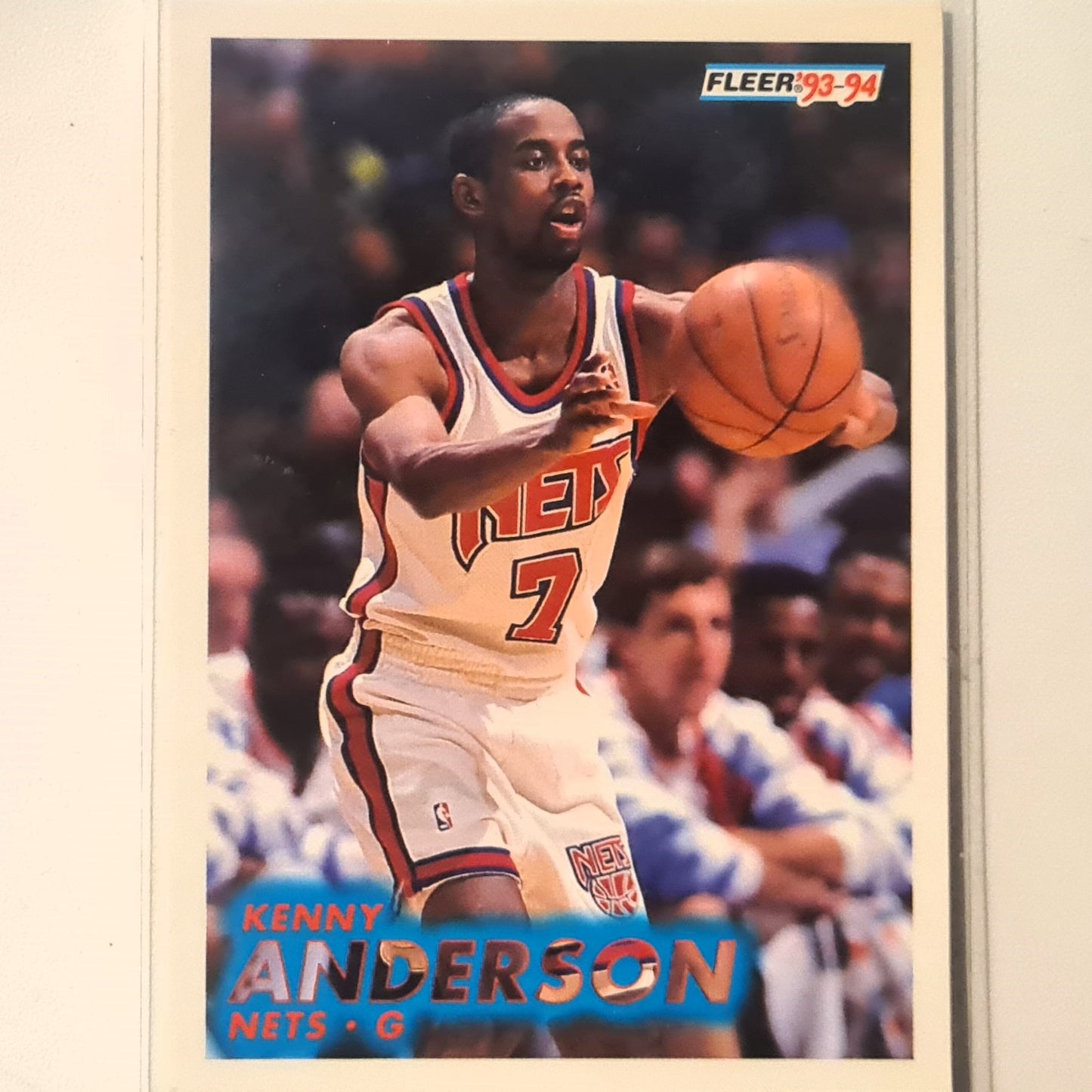 Kenny Anderson 1993 Fleer 93-94 #130 NBA Basketball New Jersey Nets excellent Sleeved