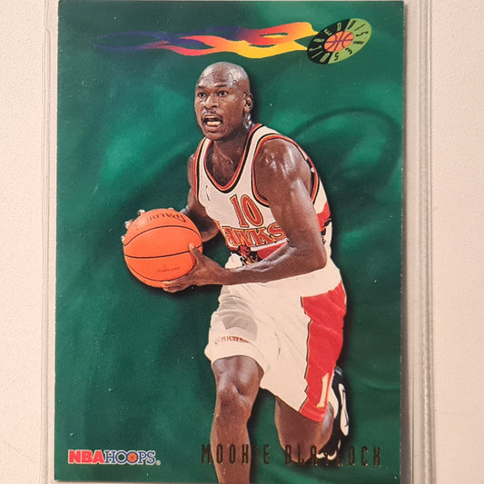 Mookie Blaylock 1996 Skybox NBA Hoops Wicked Dishes #388 NBA Basketball Atlanta Hawks very good Sleeved