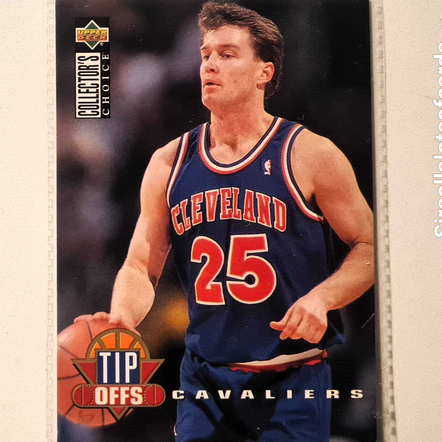 Mark Price 1994 Upper-Deck Tip offs #170 NBA Basketball Cleveland Cavaliers Excellent Sleeved