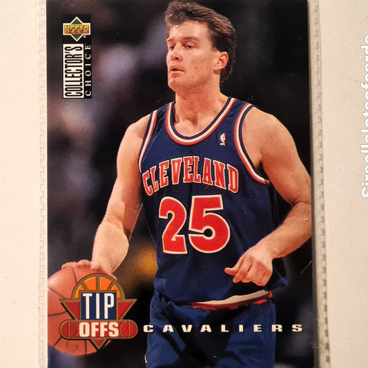 Mark Price 1994 Upper-Deck Tip offs #170 NBA Basketball Cleveland Cavaliers Excellent Sleeved