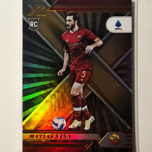 Matias Vina 2021-22 Panini Chronicles XR Serie A Rookie RC #107 soccer football AS Roma Very good Sleeved