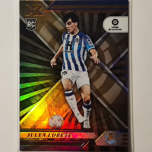 Julen Lobete 2021-22 Panini Chronicles XR Serie A Rookie RC #132 soccer football Real Sociedad Very good Sleeved