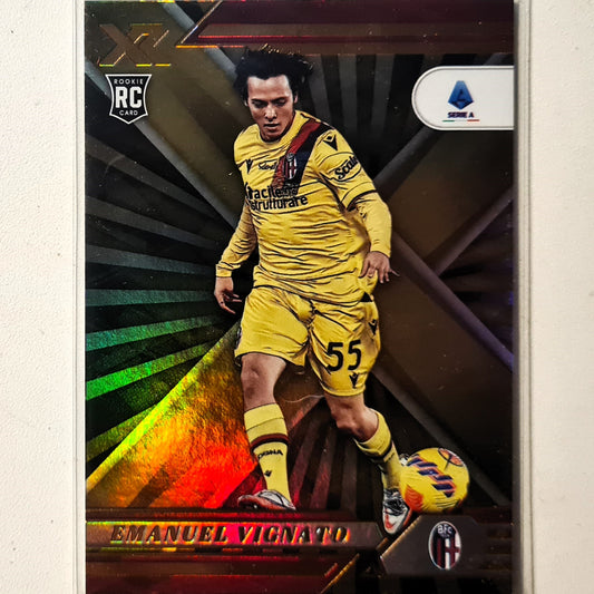 Emanuel Vignato 2021-22 Panini Chronicles XR Serie A  #112 soccer football Bologna FC Very good Sleeved