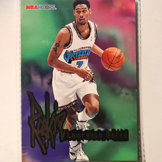 Lawrence Moten 1996 Skybox NBA Hoops Rookie RC #288 NBA Basketball Vancouver Grizzlies Very good Sleeved