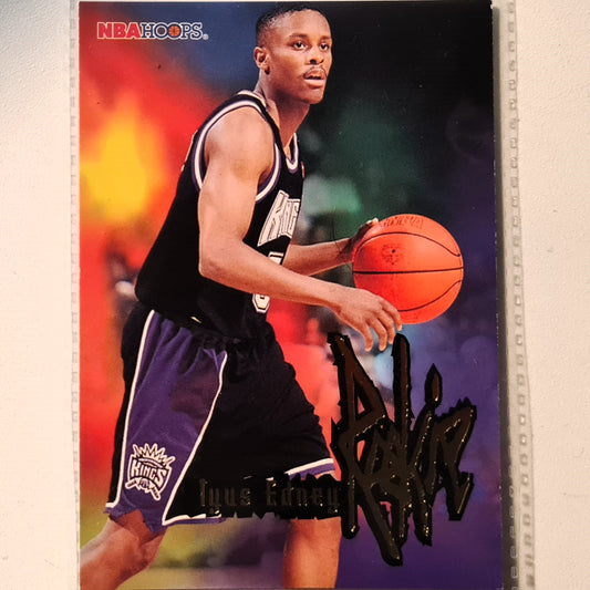 Tyrus Edney 1996 Skybox NBA Hoops Rookie RC #281 NBA Basketball Sacramento Kings Very good Sleeved