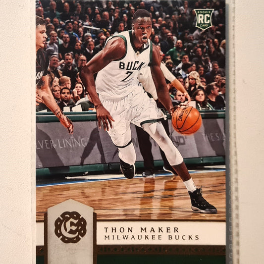 Thon Maker 2016-17 Panini Excalibur rookie RC #99 NBA Basketball Milwaukee Bucks excellent Sleeved