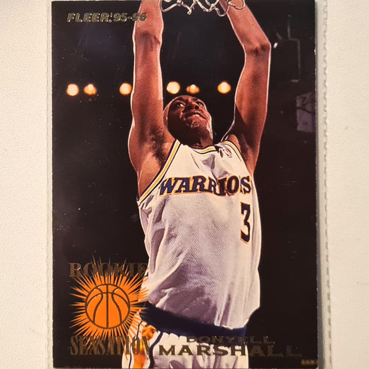 Donyell Marshall 1995 Fleer 95-96 Rookie Sensation NBA Basketball Golden State Warriors Sleeved