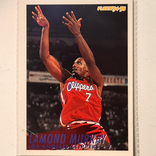 Lamond Murray 1995 Fleer 94-95 #300 NBA Basketball LA Clippers Excellent Sleeved