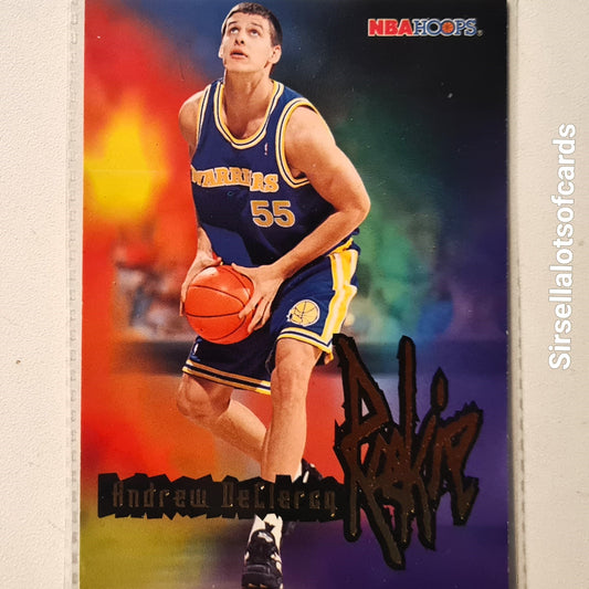 Andrew DeClercq 1996 Skybox NBA Hoops Rookie RC #263 NBA Basketball Golden State Warriors Very good Sleeved