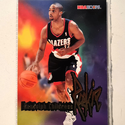 Randolph Childress 1996 Skybox NBA Hoops Rookie RC #278 NBA Basketball Toronto Trail Blazers Very good Sleeved