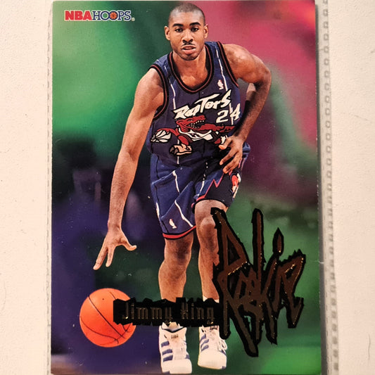 Jimmy King 1996 Skybox NBA Hoops Rookie RC #285 NBA Basketball Toronto Raptors Very good Sleeved