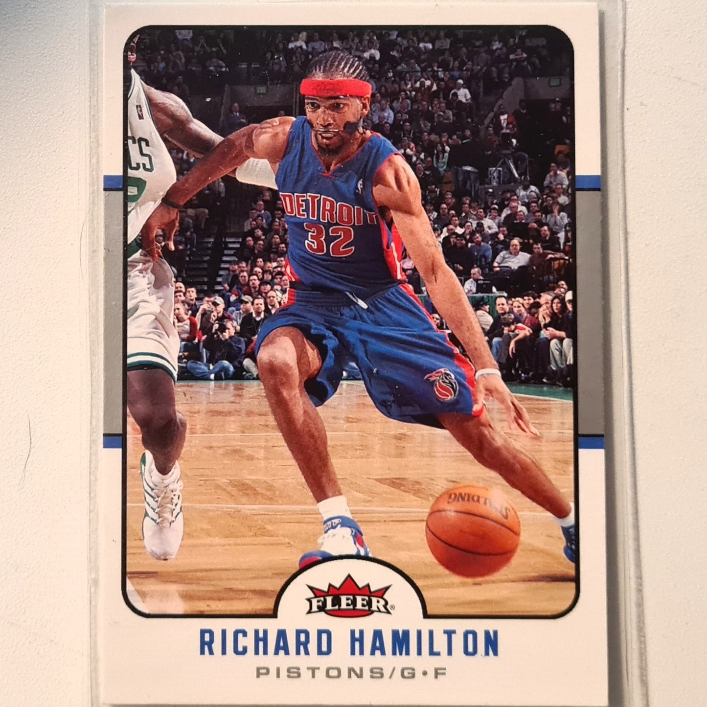 Richard Hamilton 2006-07 Fleer #50 NBA Basketball Detroit Pistons very good Sleeved