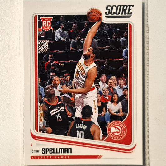 Omari Spellman 2018-19 Panini Chronicles Score Rookie RC #684 NBA Basketball Atlanta Hawks Excellent/mint Sleeved