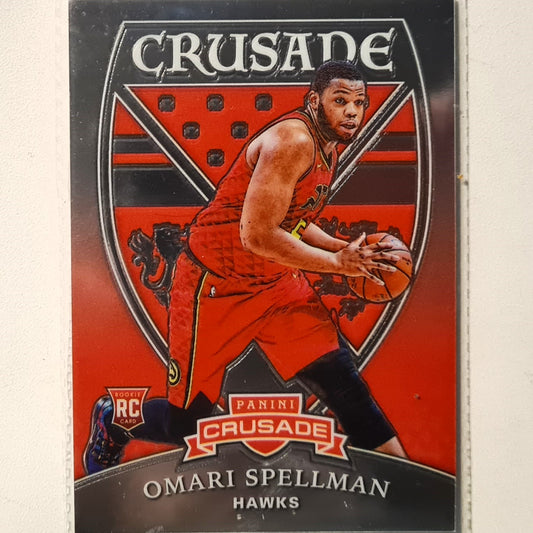 Omari Spellman 2018-19 Panini Chronicles Rookie RC #548 NBA Basketball Atlanta Hawks Excellent/mint Sleeved