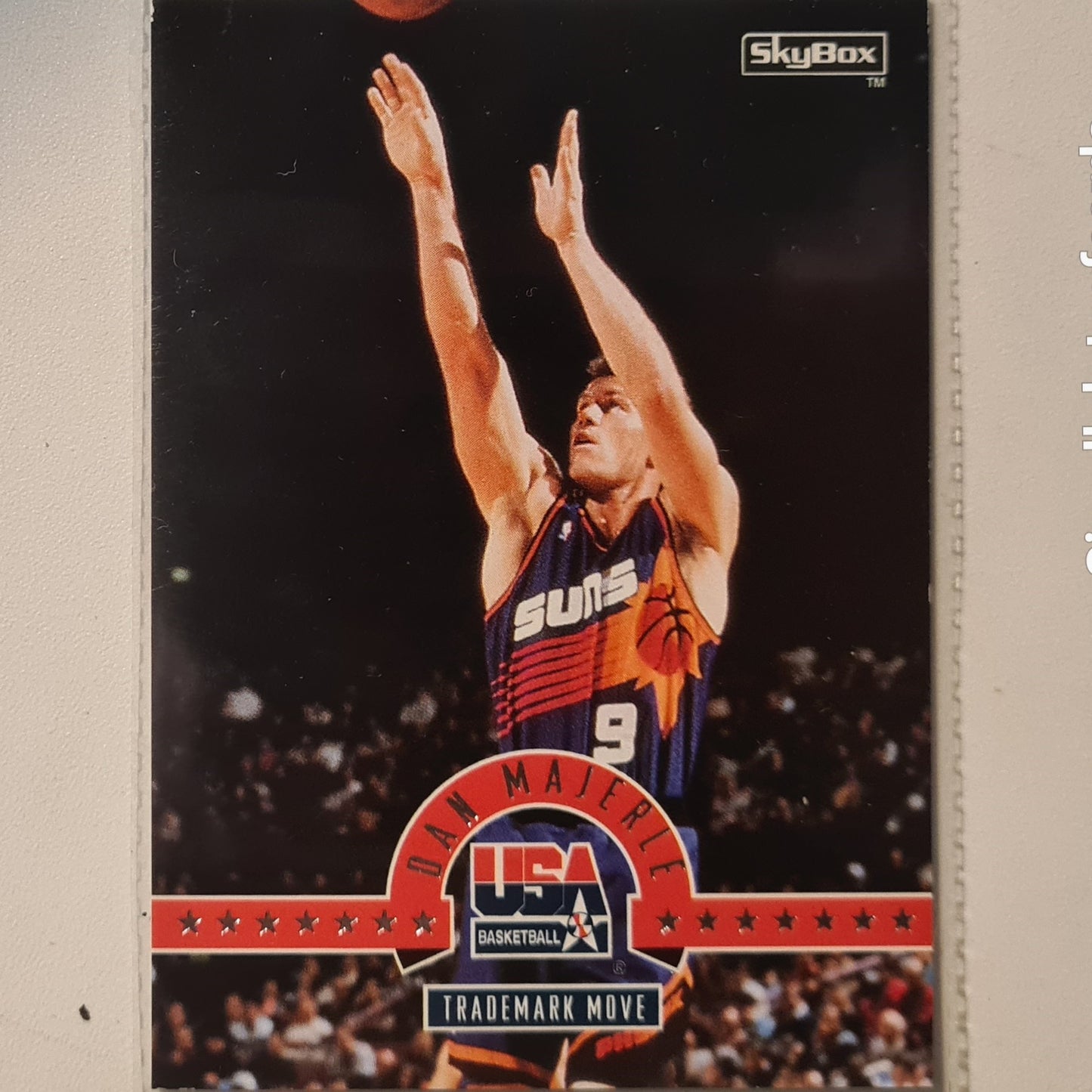 Dan Majerle 1994 Skybox USA Basketball Trademark Move #59 NBA Basketball Phoenix Suns very good