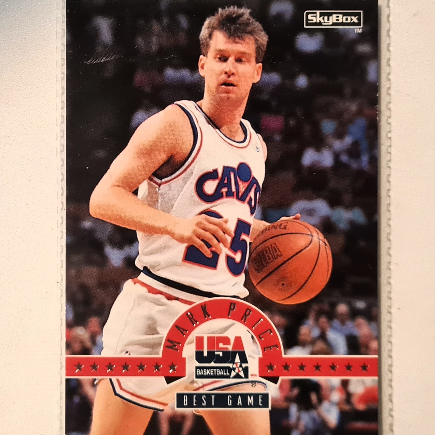 Mark Price 1994 Skybox USA Basketball Best Game #21 NBA Basketball Cleveland Cavaliers very good