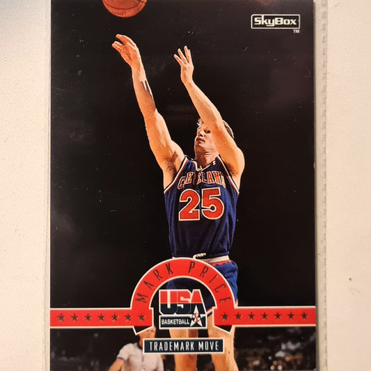 Mark Price 1994 Skybox USA Basketball Trademark Move #23 NBA Basketball Cleveland Cavaliers very good